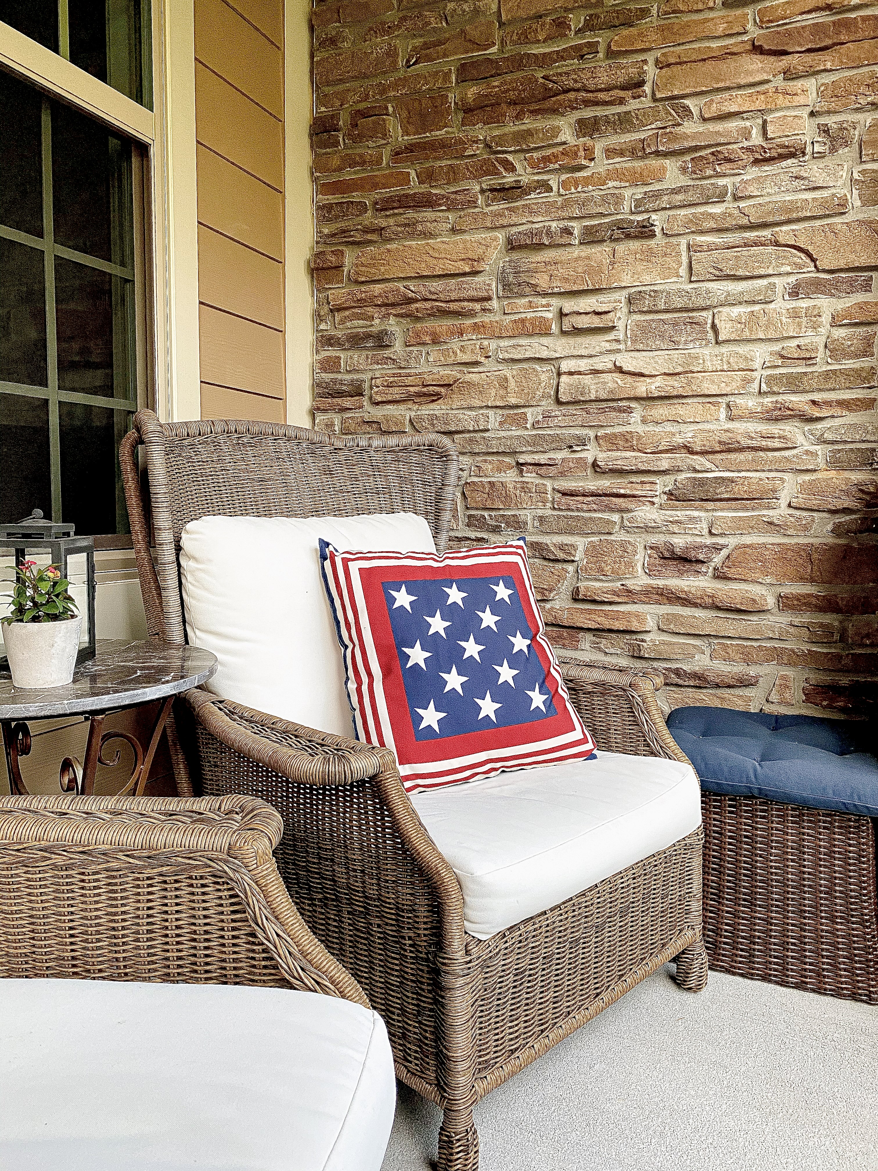 This is one of the PotteryBarn chairs we bought for $650 off retail price