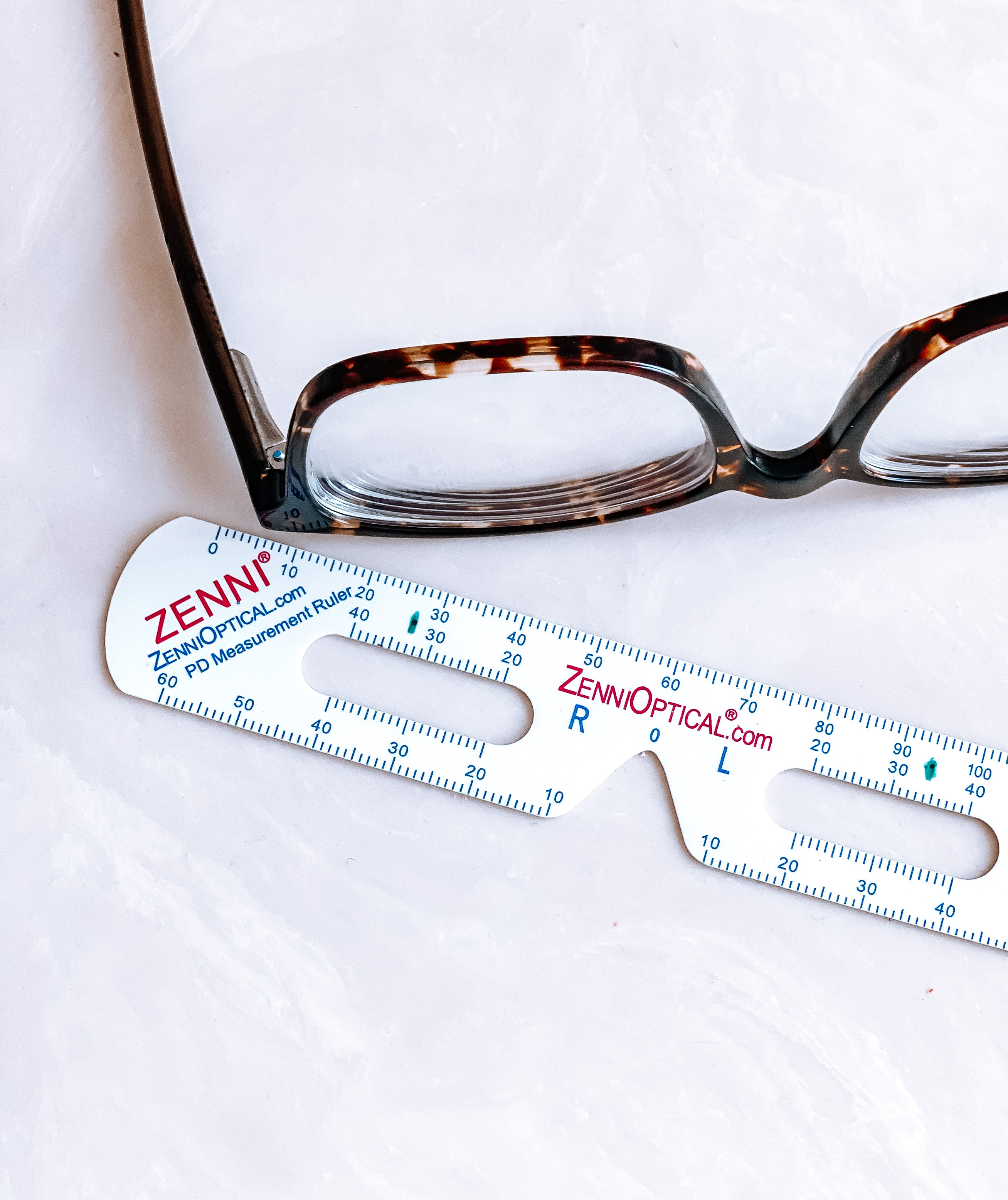 To order you'll need to download the PD pupilary distance measuring device